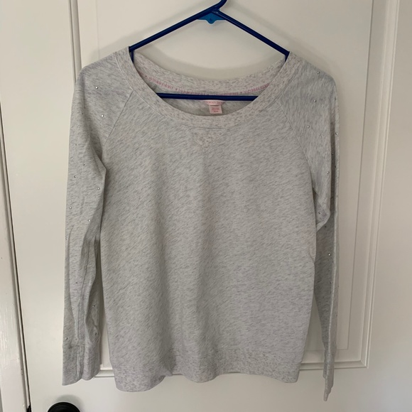 EUC Victoria's Secret MEDIUM French Terry Pullover - Picture 2 of 4